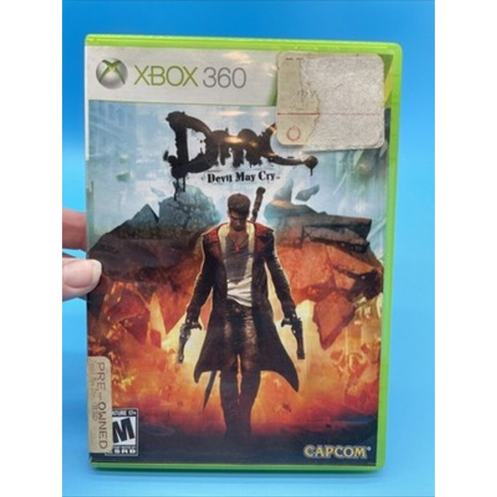 DmC: Devil May Cry (Xbox 360, 2013) No Manual Tested Working:  Case Cracked